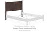 Pamytta - Queen Panel Headboard - Brown