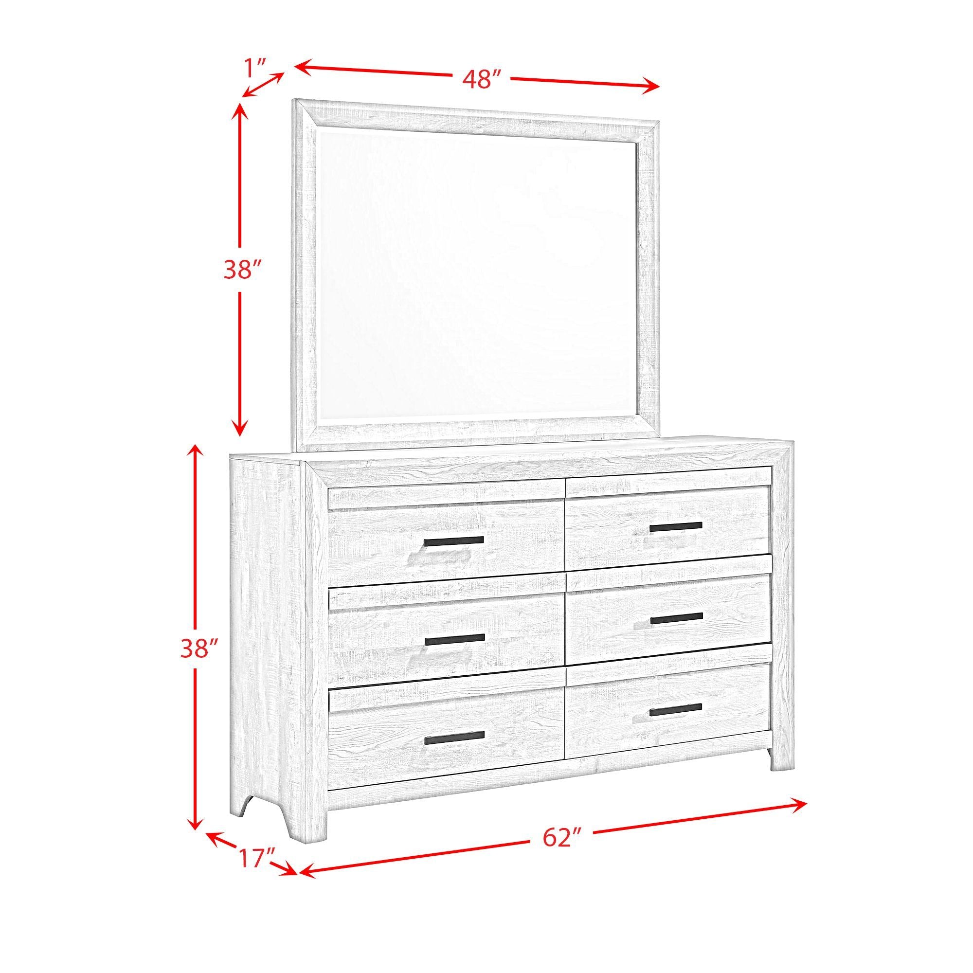 Eleanor - Dresser & Mirror Set
