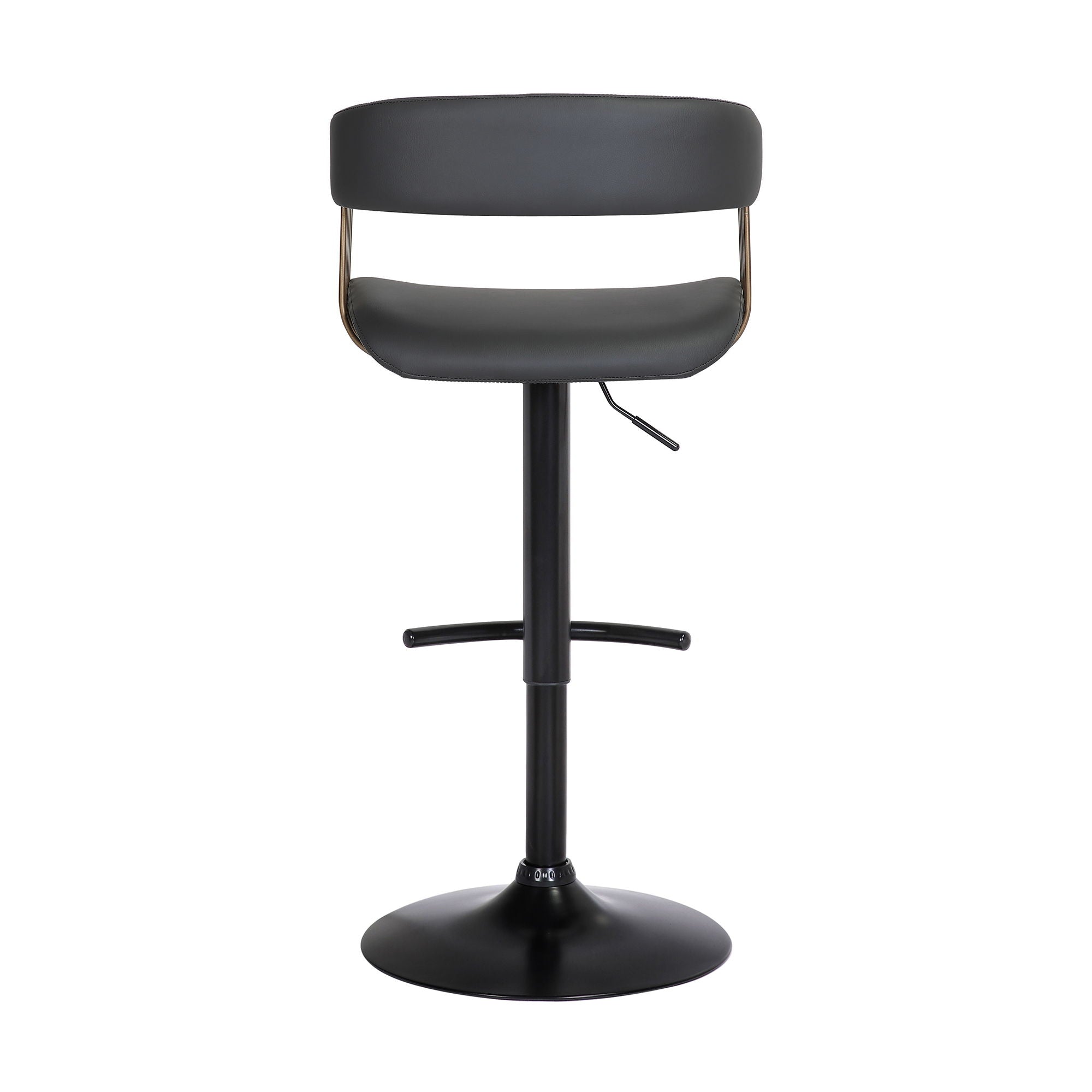 Calista - Adjustable Bar Stool With Golden Bronze Frame
