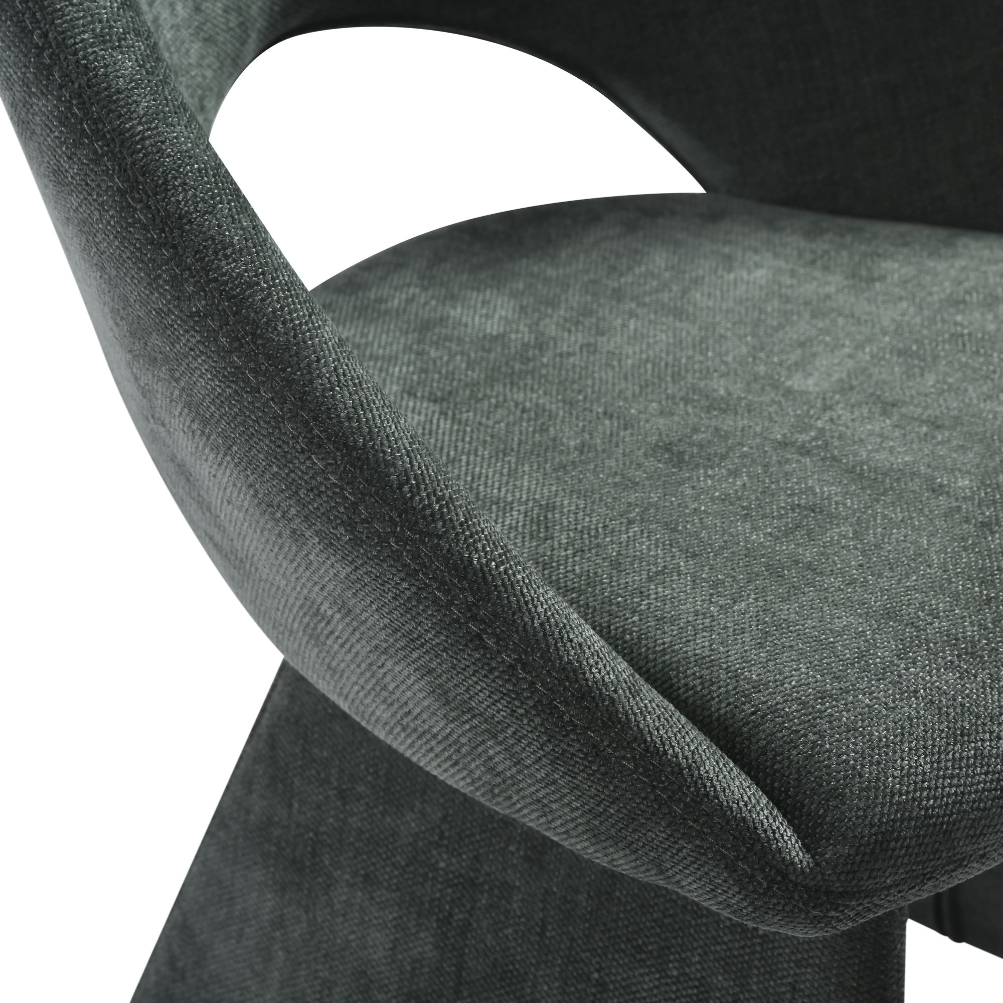 Angelina - Modern Curved Back Upholstered Dining Chair