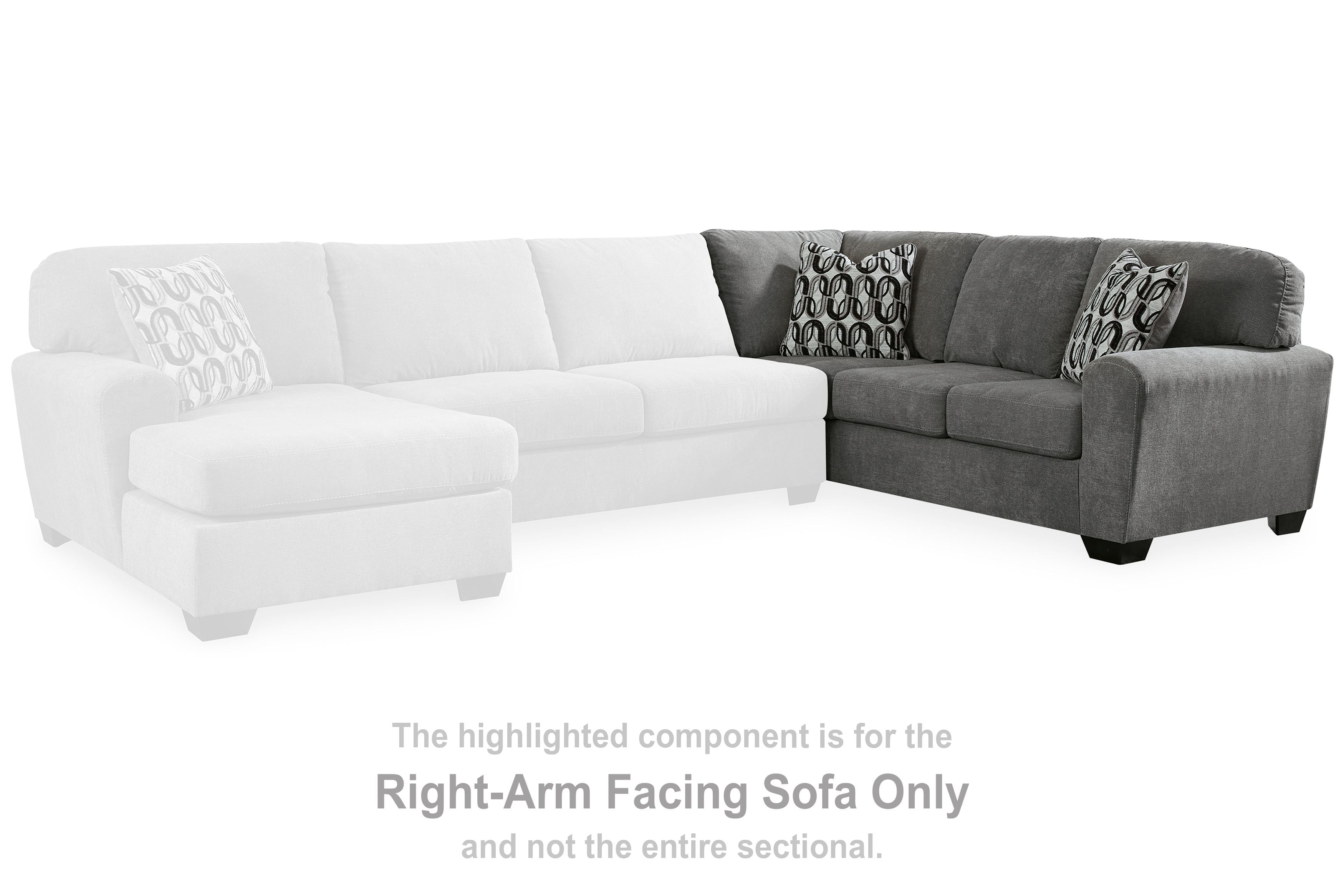 Birkdale Court - Raf Sofa - Gray