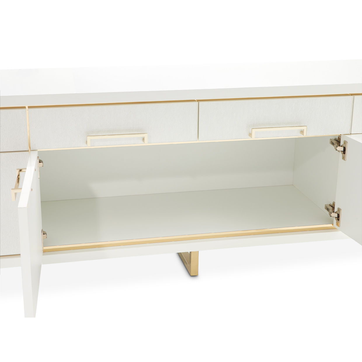 Palm Gate - Media Cabinet - Cloud White