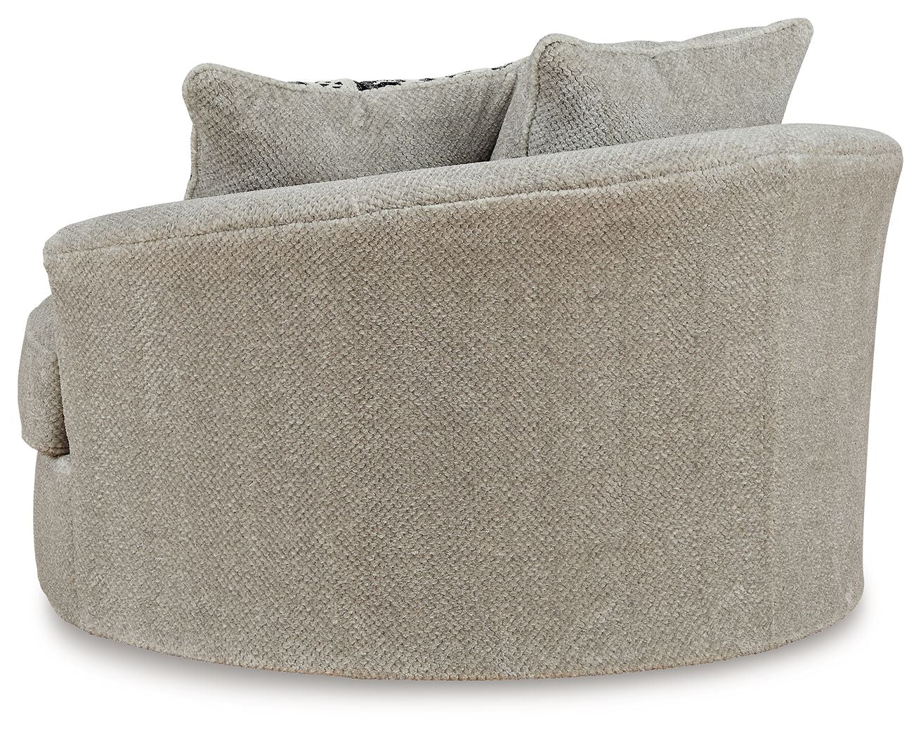 Calnita - Oversized Swivel Accent Chair - Sisal