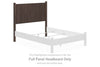 Pamytta - Full Panel Headboard - Brown