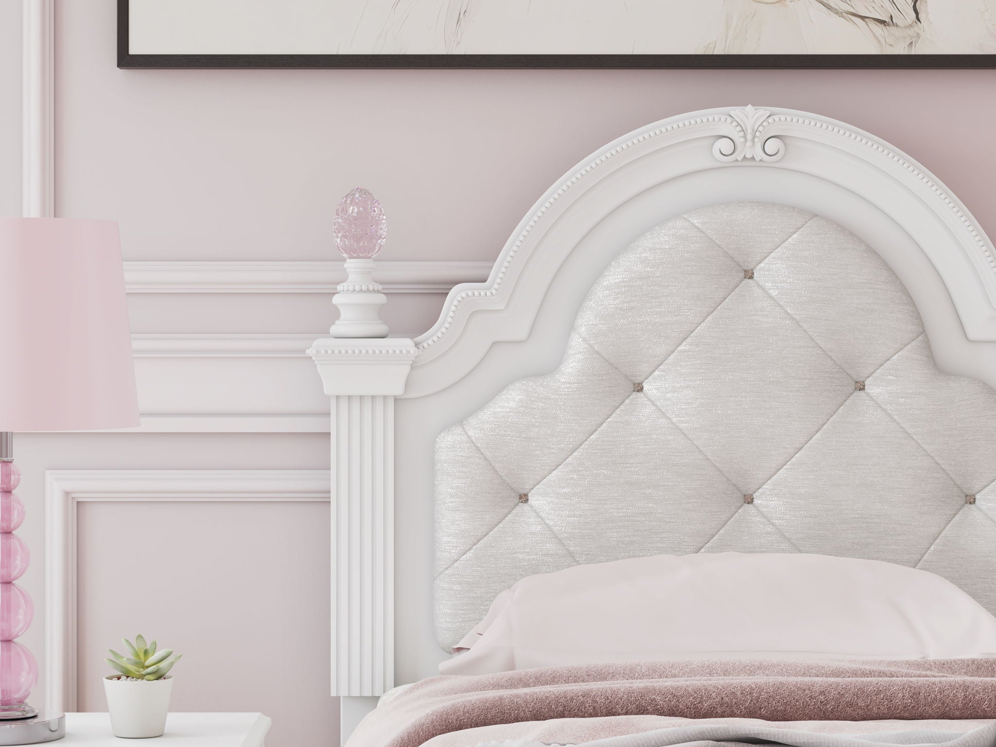 Kozlani - Upholstered Panel Headboard