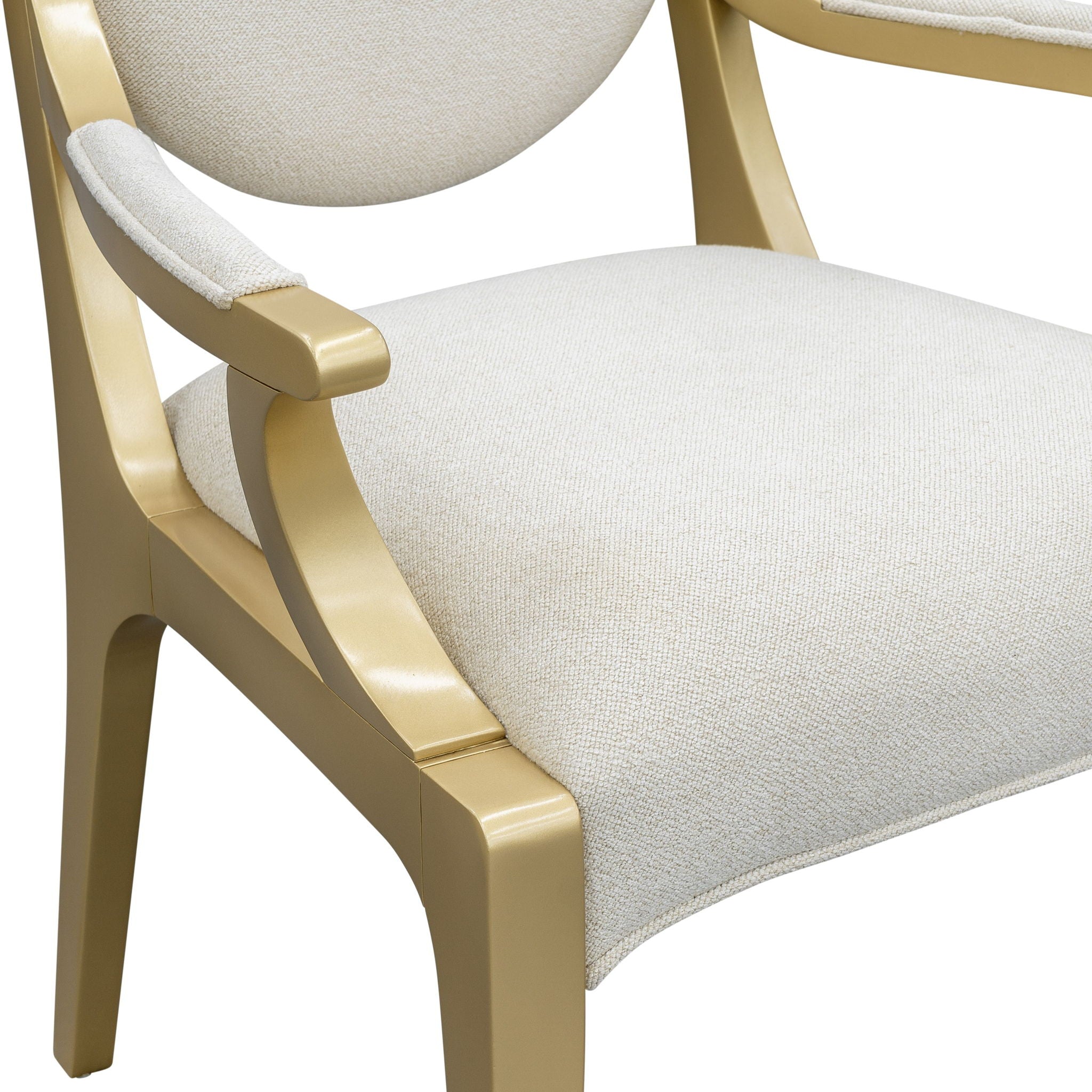 Scotts Square - Dining Arm Chair - Light Champagne