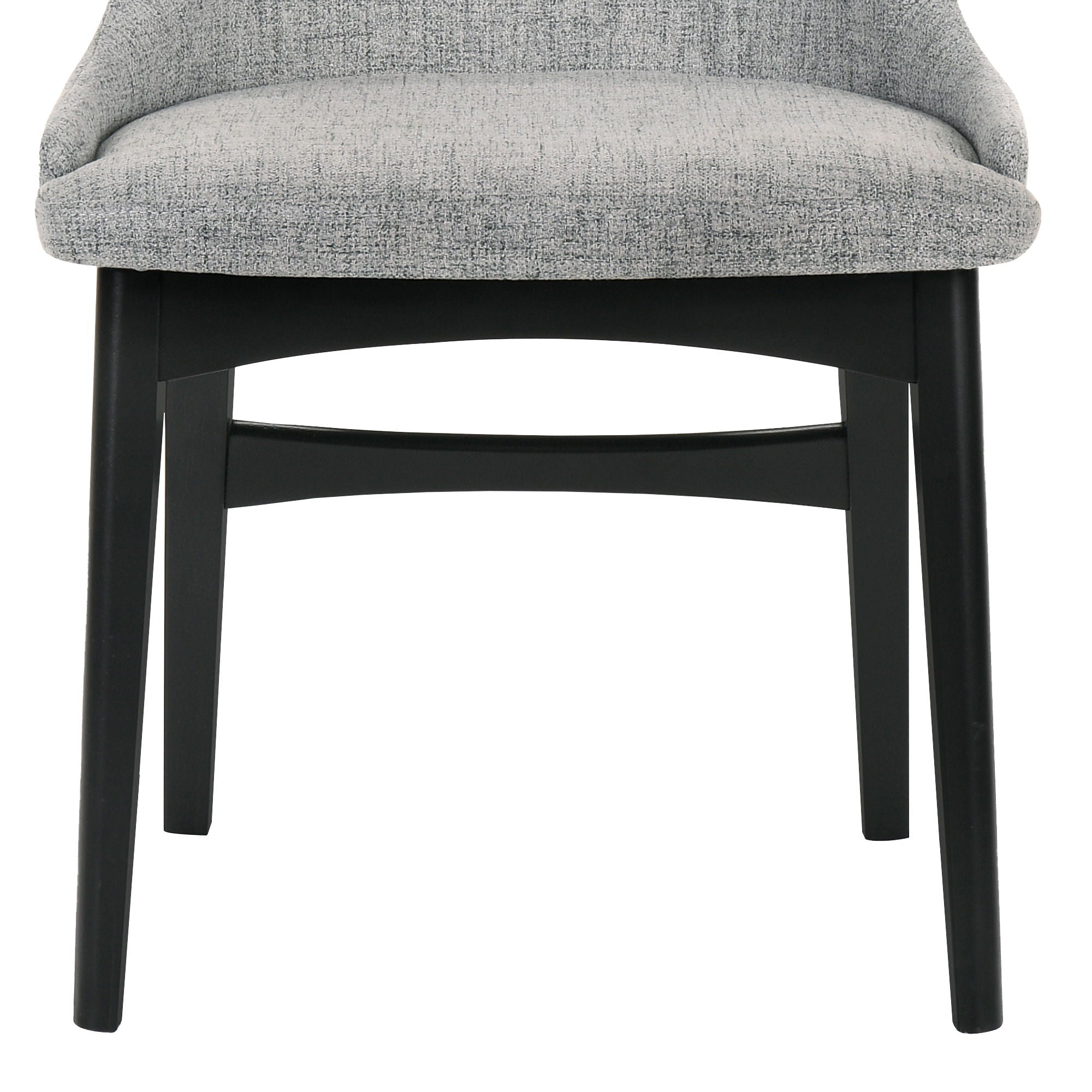 Azalea - Dining Side Chairs (Set of 2) - Gray / Black