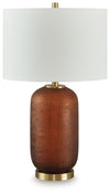 Farberman - Glass Table Lamp - Amber