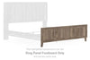 Rusticott - King Panel Footboard - Brown