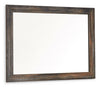 Drystan - Bedroom Mirror - Brown / Beige