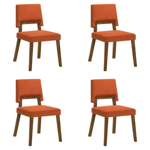 Channell - Dining Chair With Walnut Frame
