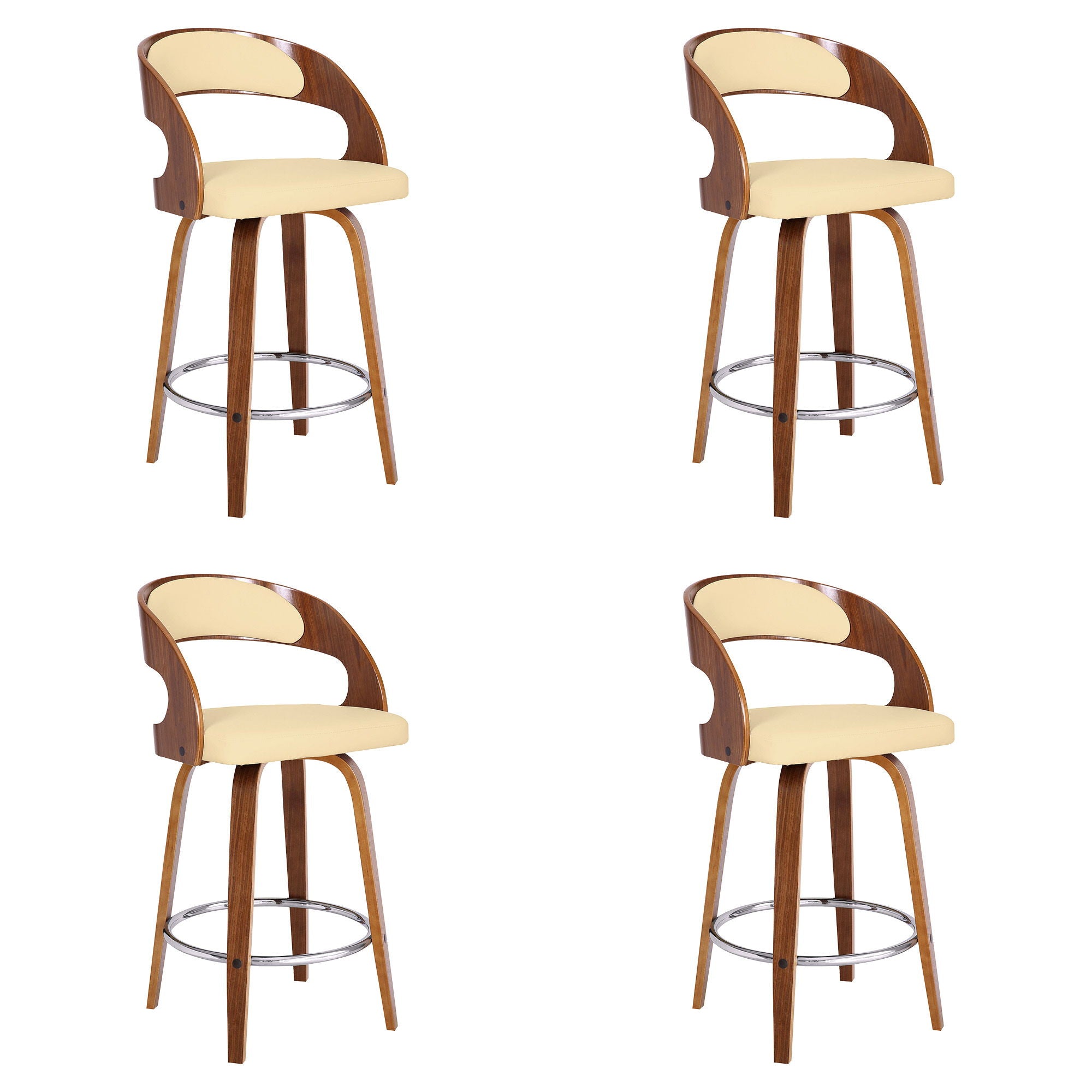 Shelly - 26" Counter Height Swivel Bar Stool