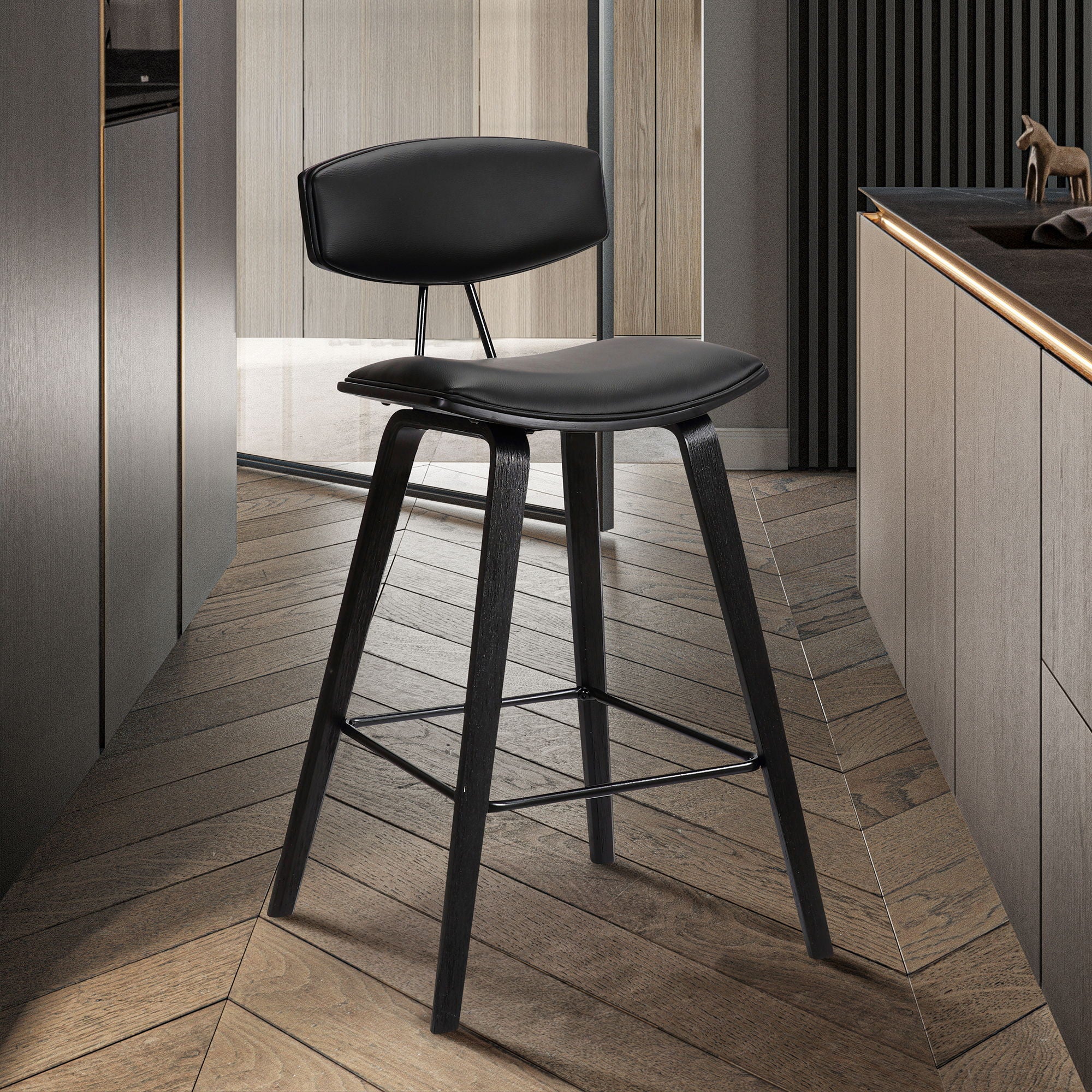 Fox - Mid-Century Modern Counter Stool