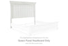 Kanwyn - Queen Panel Headboard - Whitewash