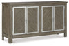 Krystanza - Dining Room Server - Weathered Gray