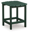 Sundown Shores - Rectangular End Table - Green