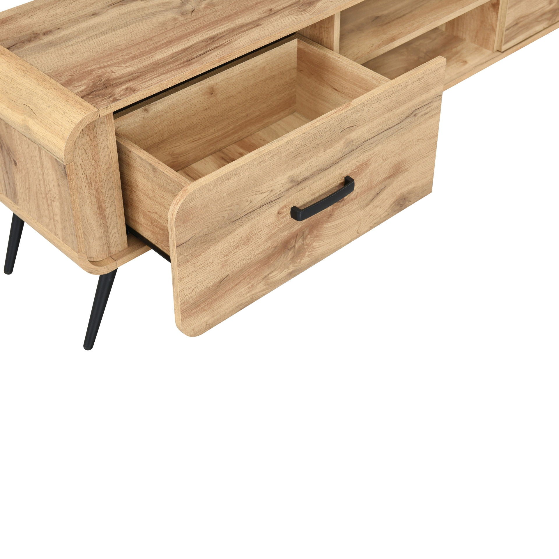 Rowan - 71" Low Profile TV Console - Natural