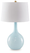 Rylanton - Glass Table Lamp - Aqua