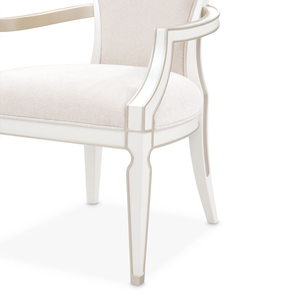 La Marisia - Dining Arm Chair (Set of 2) - Tranquil / Creamy Pearl