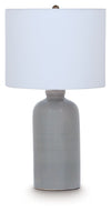 Wimlow - Ceramic Table Lamp - Gray Blue