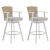 Hazel - Outdoor Patio Swivel Counter Stool Set