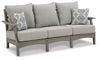 Visola - Sofa with Cushion - Gray