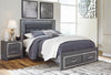 Lodanna - Queen Storage Footboard - Gray