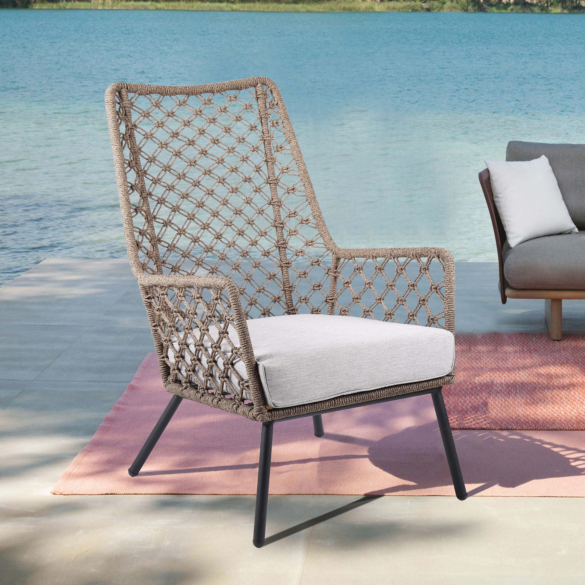 Marco - Indoor / Outdoor Steel Lounge Chair