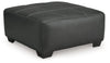 Brixley Pier - Oversized Accent Ottoman - Graphite