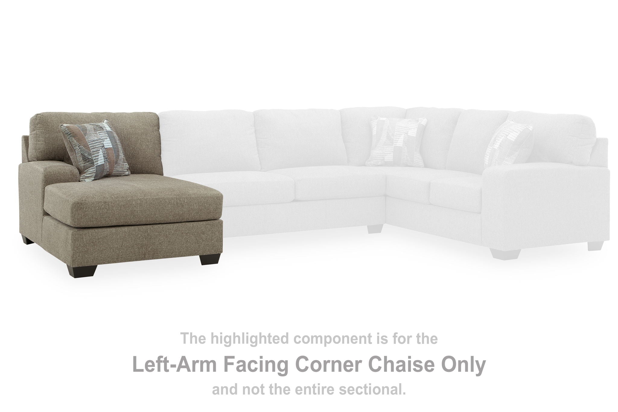 Newellen - LAF Corner Chaise - Beige