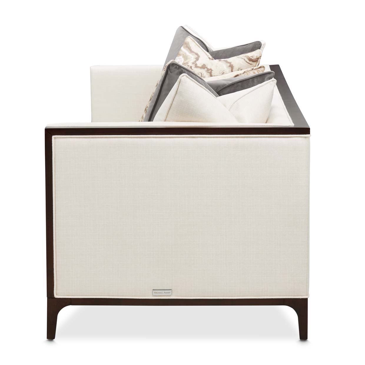 Belmont Place - Sofa - Cream / Espresso