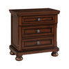 Kingston - Nightstand With Power - Walnut