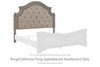Lodenbay - King/Cal King UPH Headboard - Antique Gray