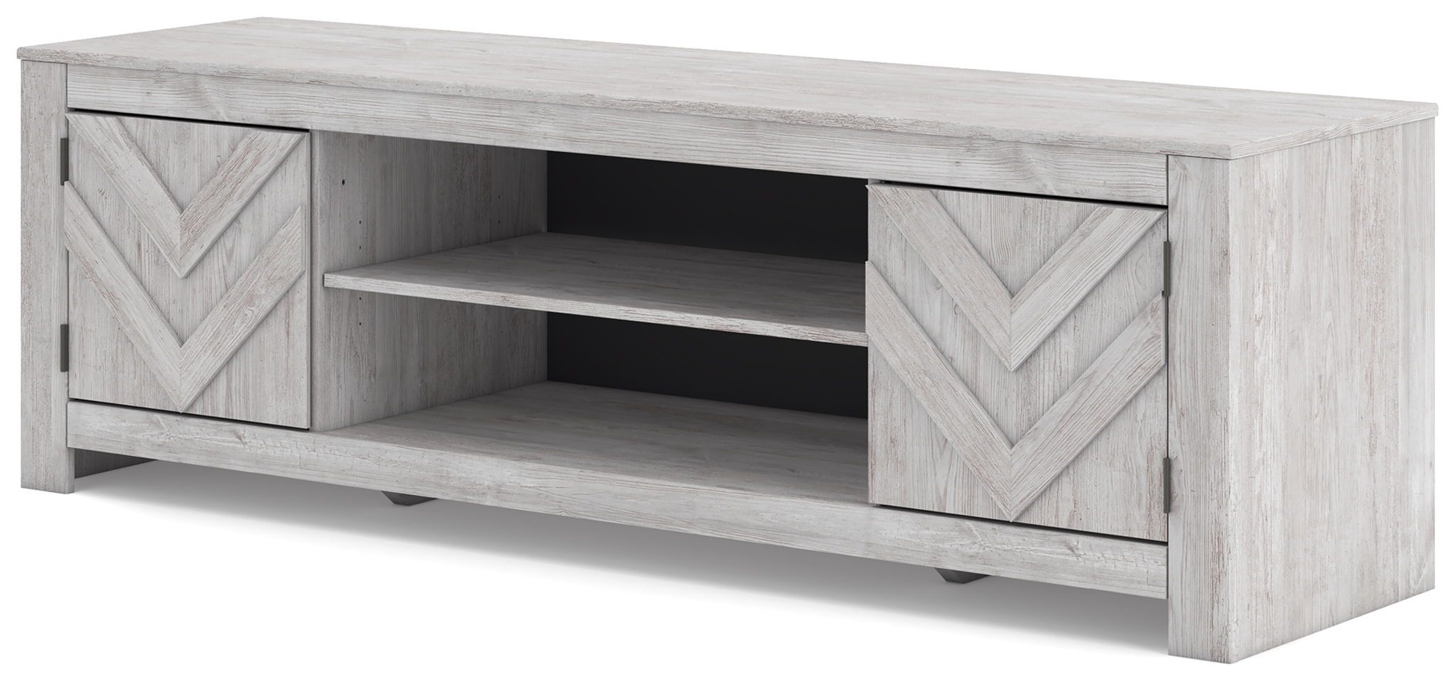 Cayboni - LG TV Stand With Fireplace Option