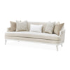 La Marisia - Chenille Sofa - Tranquil / Creamy Pearl