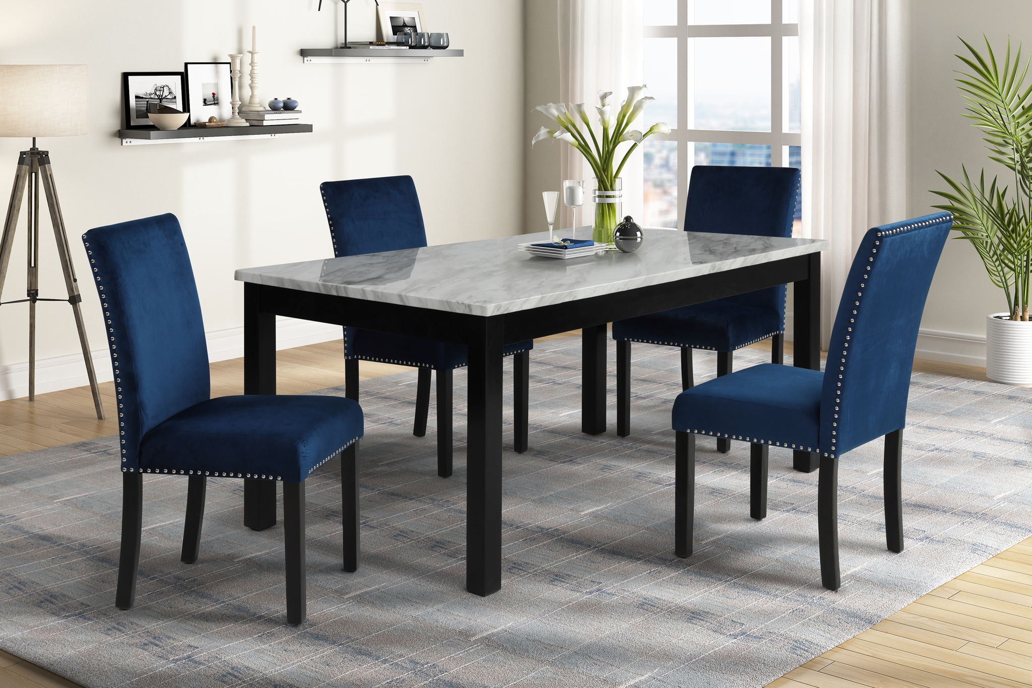 Carissa - Counter Chair (Set of 2) - Stone