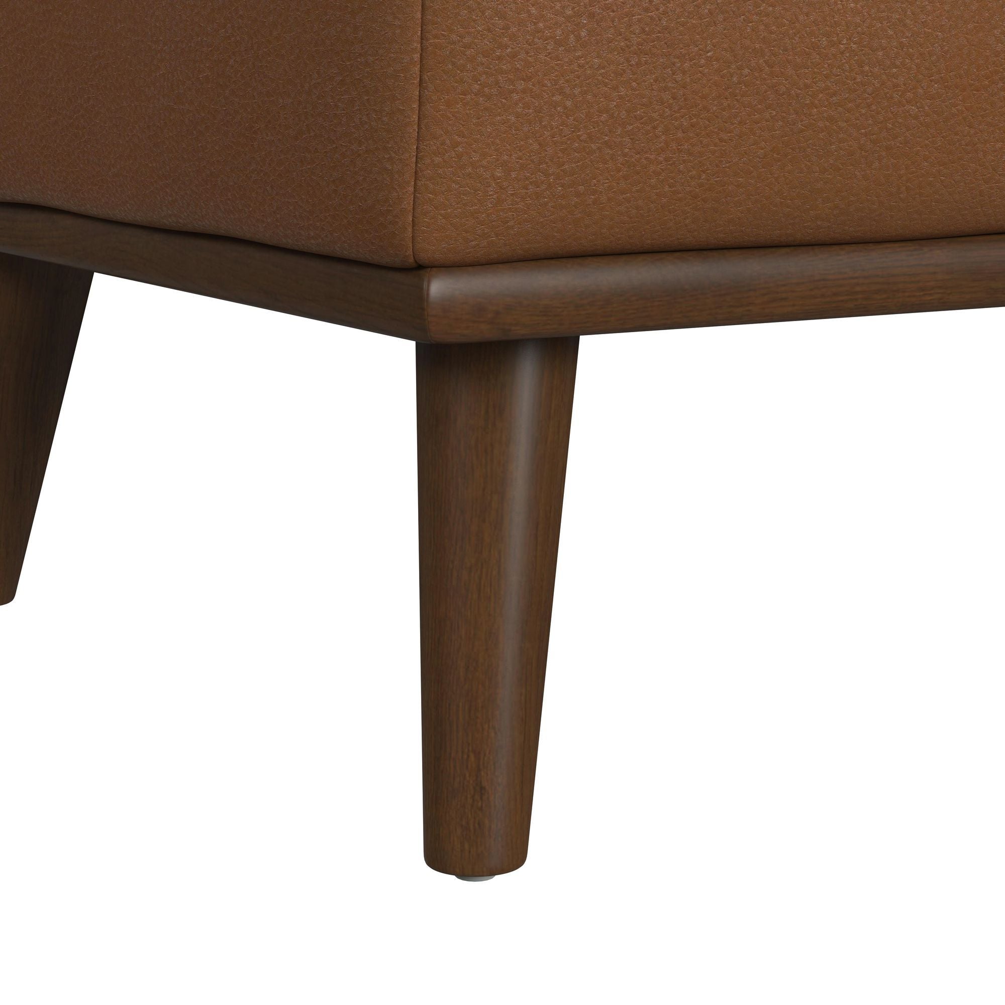 Destiny - Ottoman With Wood Base