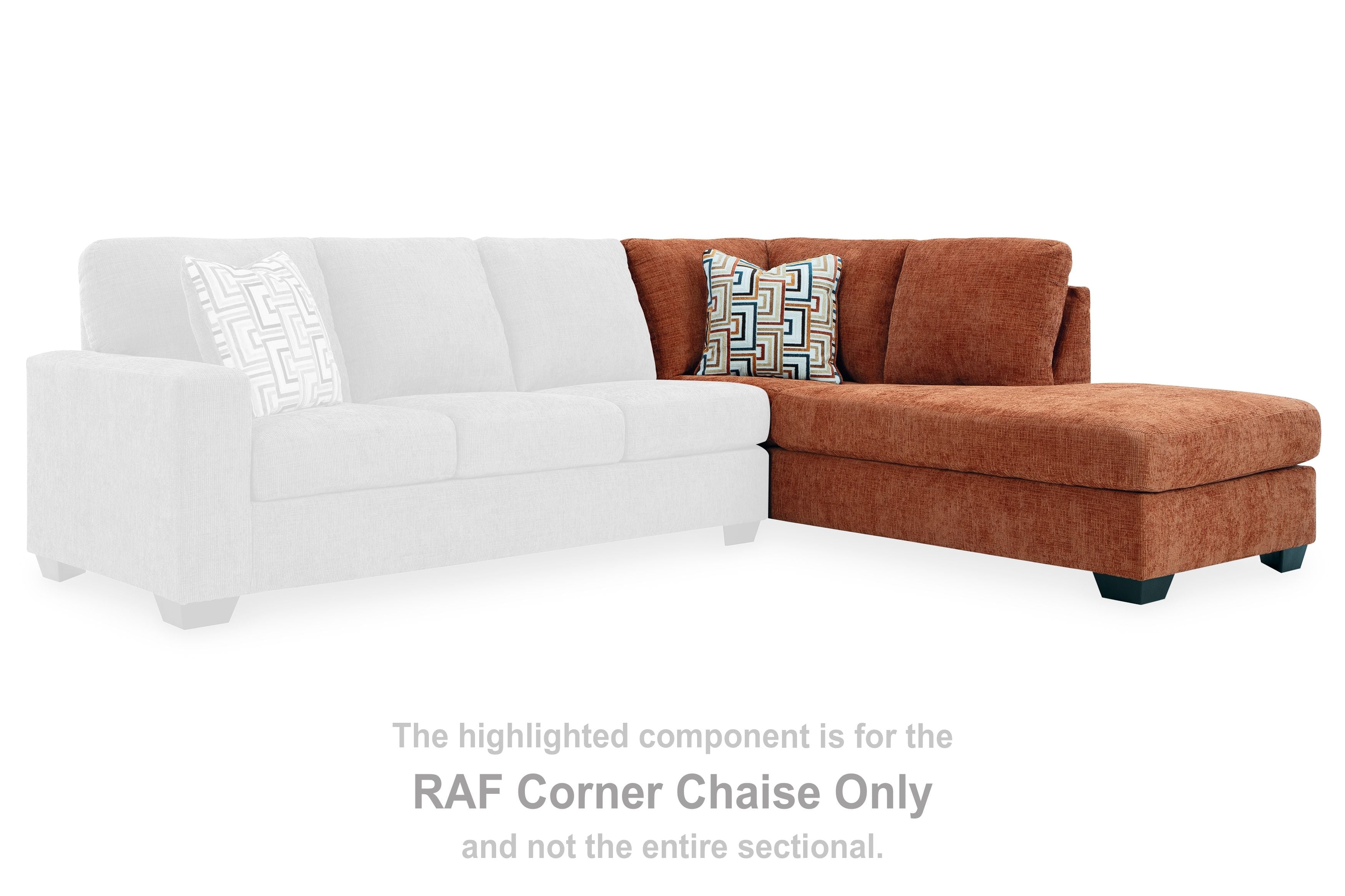 Aviemore - Raf Corner Chaise - Spice