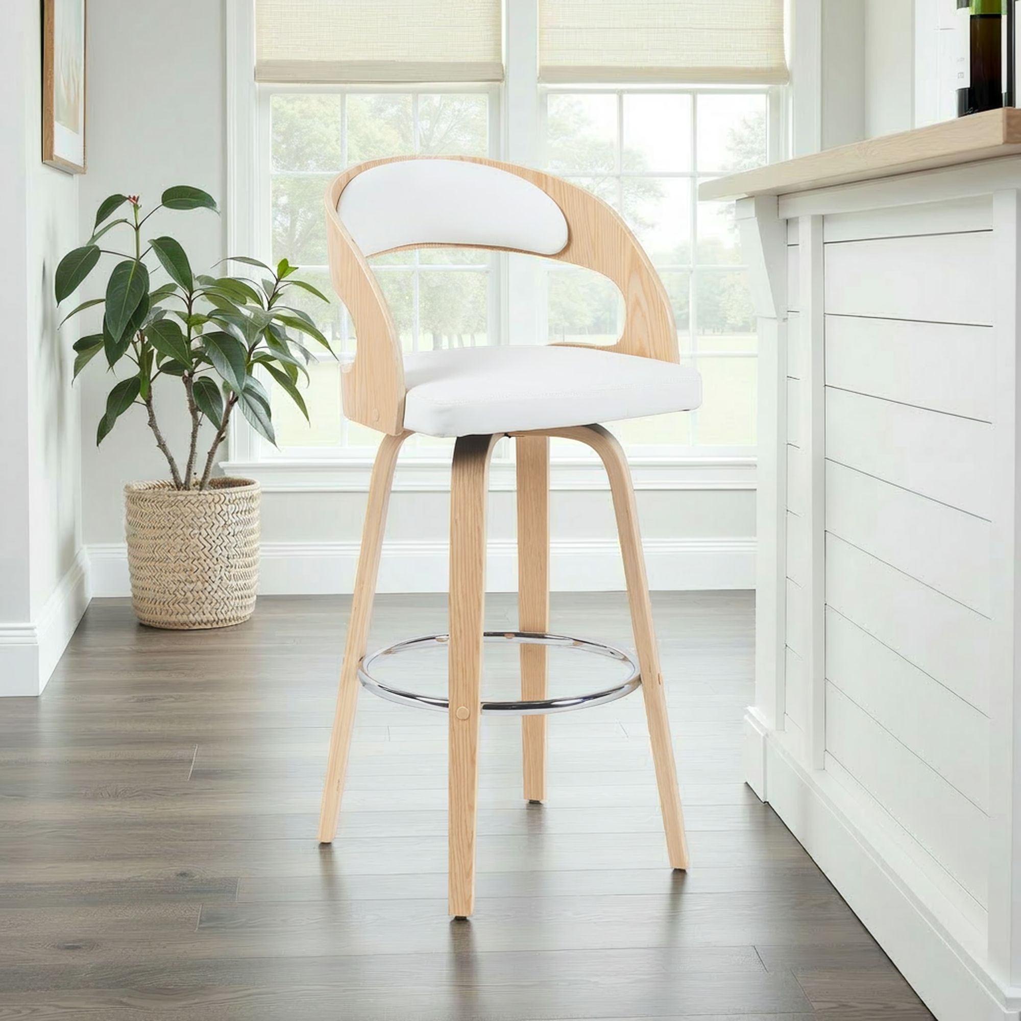 Shelly - 30" Bar Height Swivel Bar Stool