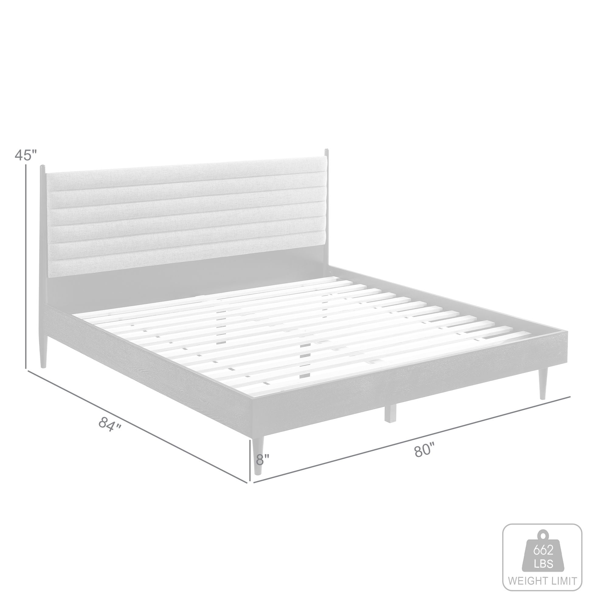 Artemio - Platform Wood Bed Frame