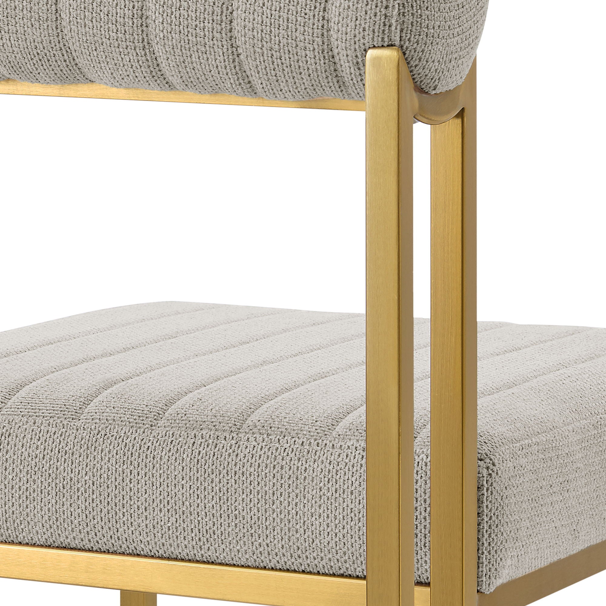 Anastasia - Dining Room Chair Set With Gold Frame