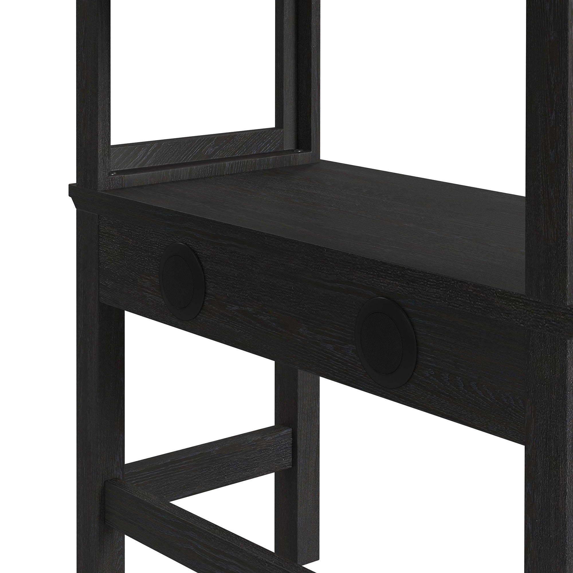 Hampton Kids - Loft With Ladder And Desk With Speaker Bedroom Set
