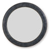 Corinsworth - Accent Mirror - Charcoal / Brass Finish