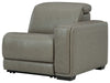 Correze - RAF Zero Wall Power Recliner - Gray