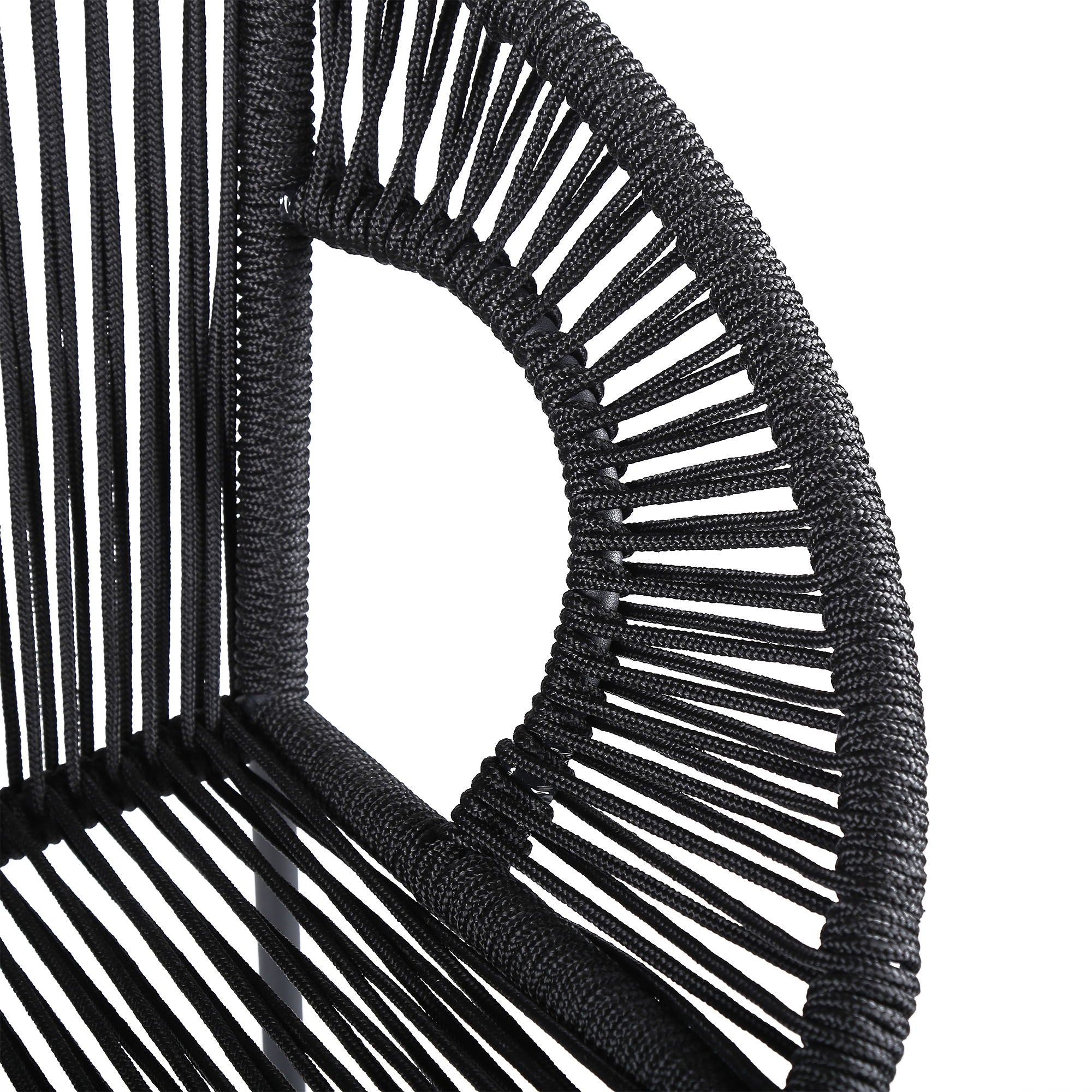 Acapulco - 30" Indoor Outdoor Steel Bar Stool With Rope Set of 2