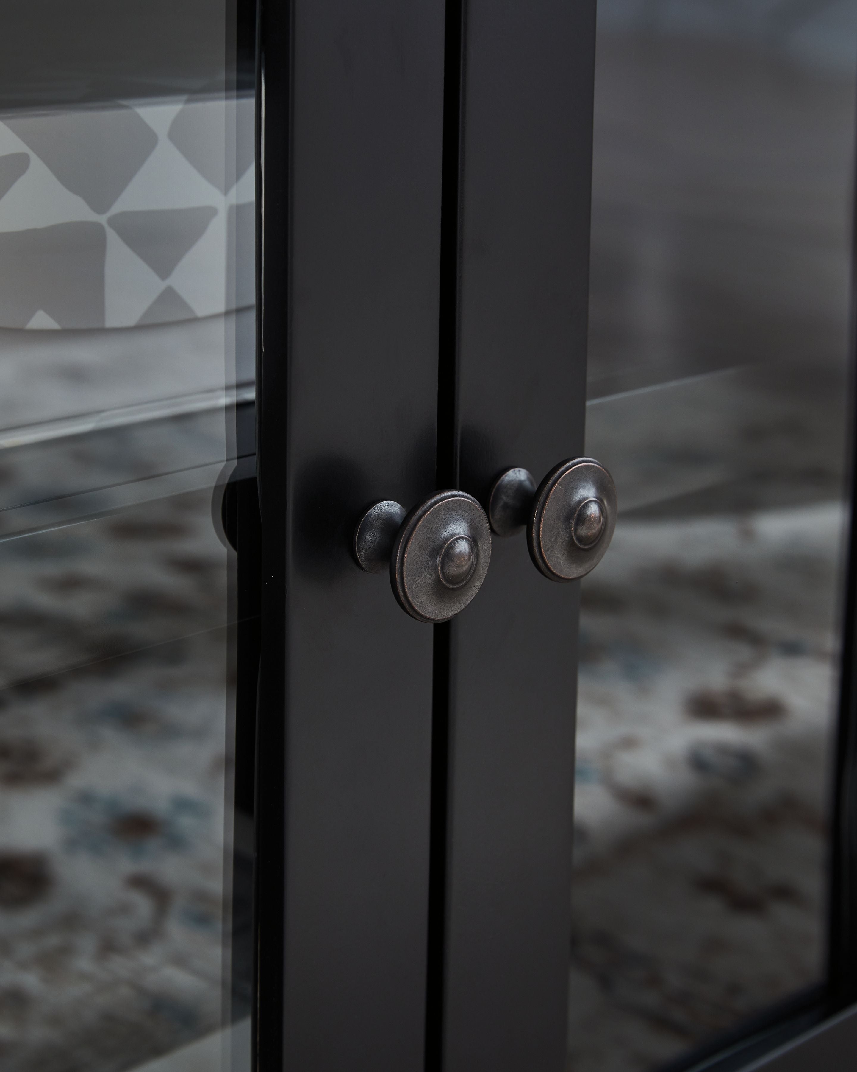 Wildenauer - XL TV Stand With Fireplace Option - Brown / Black