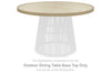 Orchard Beach - Round Dining Room Table Top - Beige