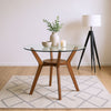 Oscar - Round Glass Dining Table