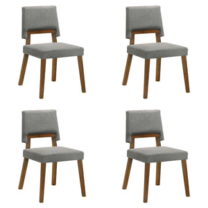 Channell - Dining Chair With Walnut Frame