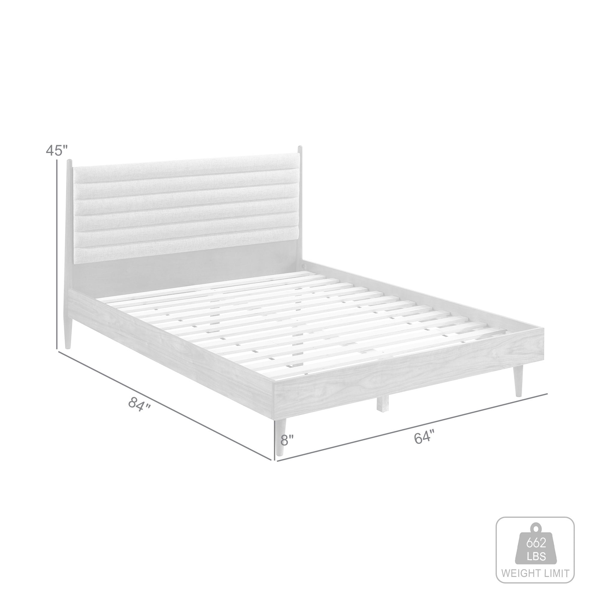 Artemio - Platform Wood Bed Frame